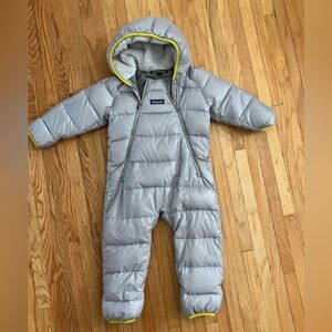 Patagonia Infant Hi-Loft Down Sweater™ Bunting, Gray/Silver